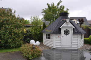 Finkota Grillhütte 9.2 m2 weiss